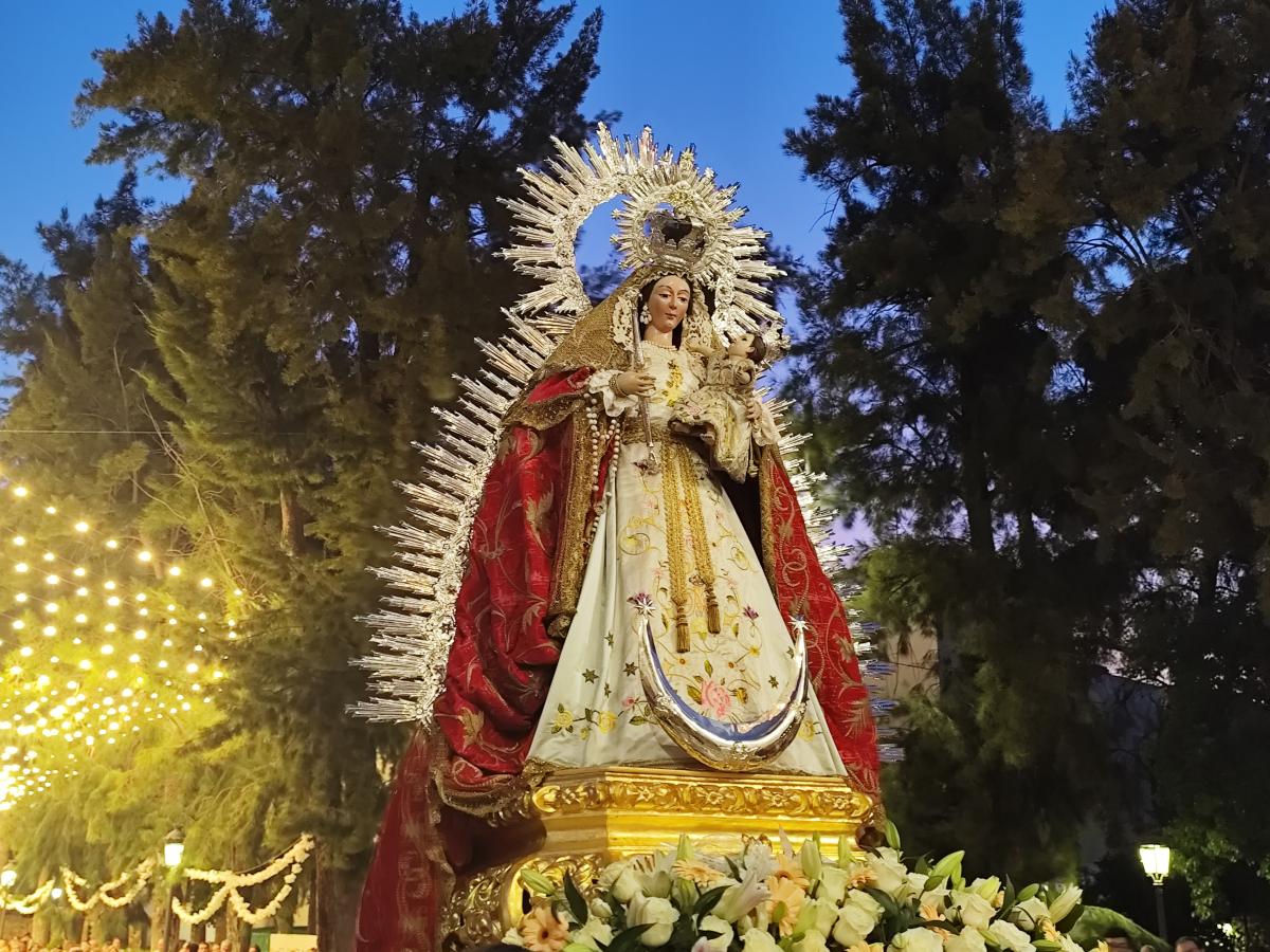 La Virgen de la Piedad ya se encuentra en su Santuario tras los trabajos de conservación