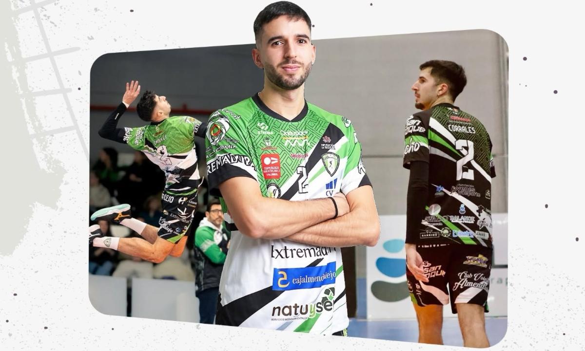 Iván Corrales también continuará defendiendo la camiseta del CV Almendralejo