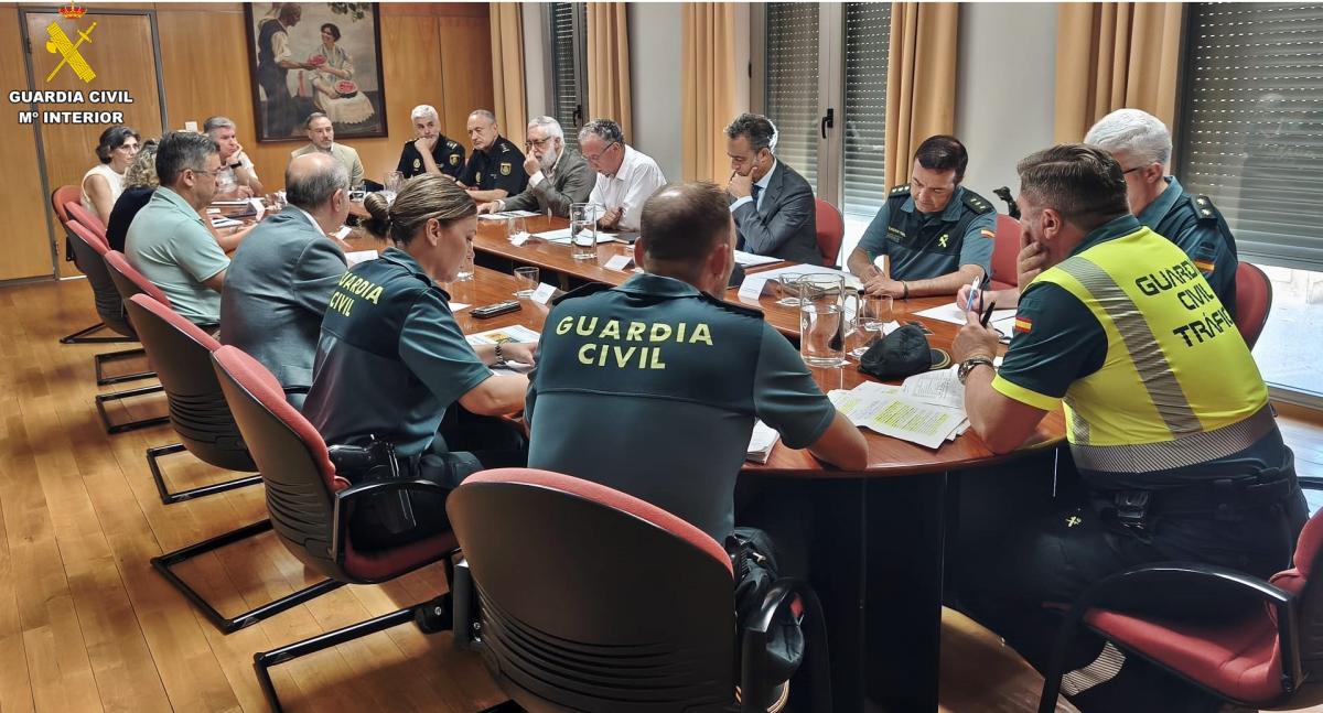 Dispositivo especial de seguridad de la Guardia Civil para garantizar el desarrollo del eclipse solar