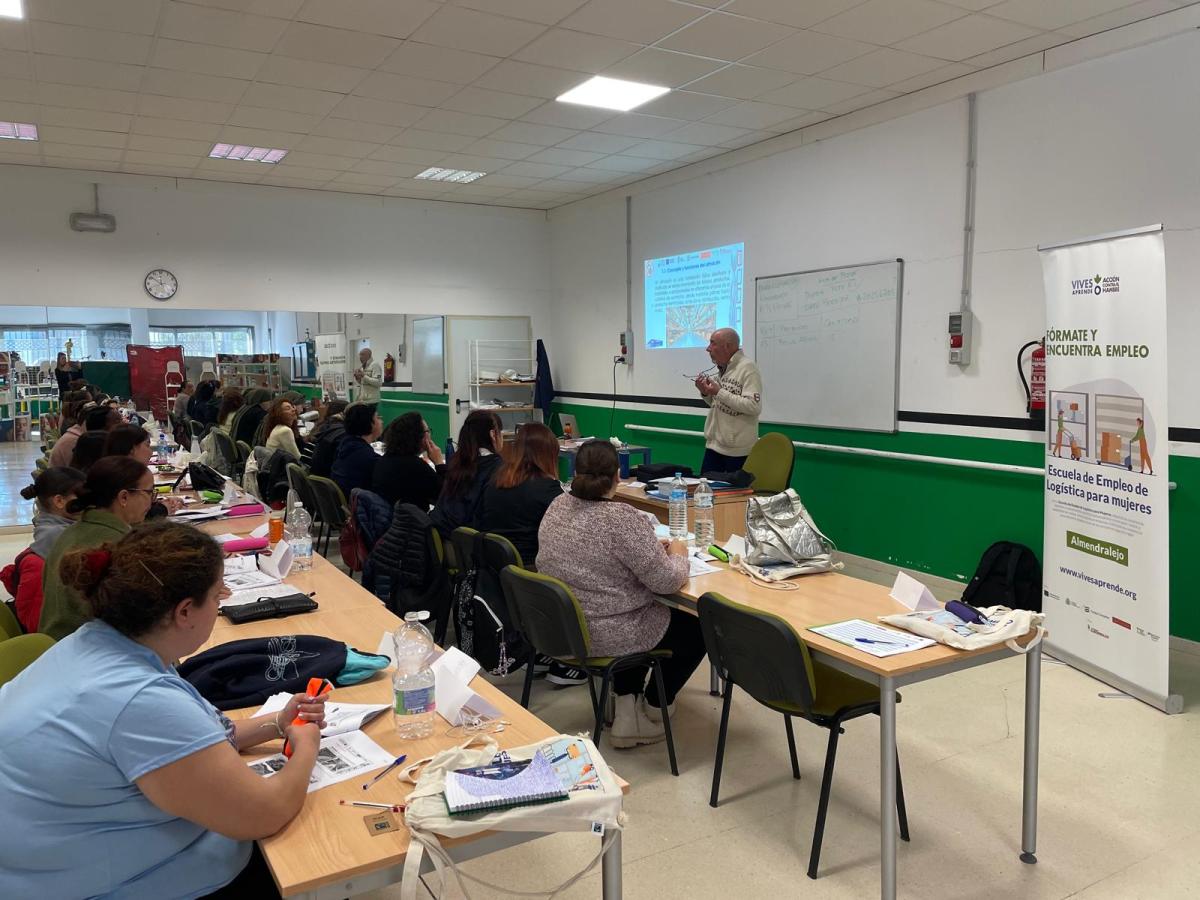 Acción contra el Hambre ofrece una formación en logística para mujeres