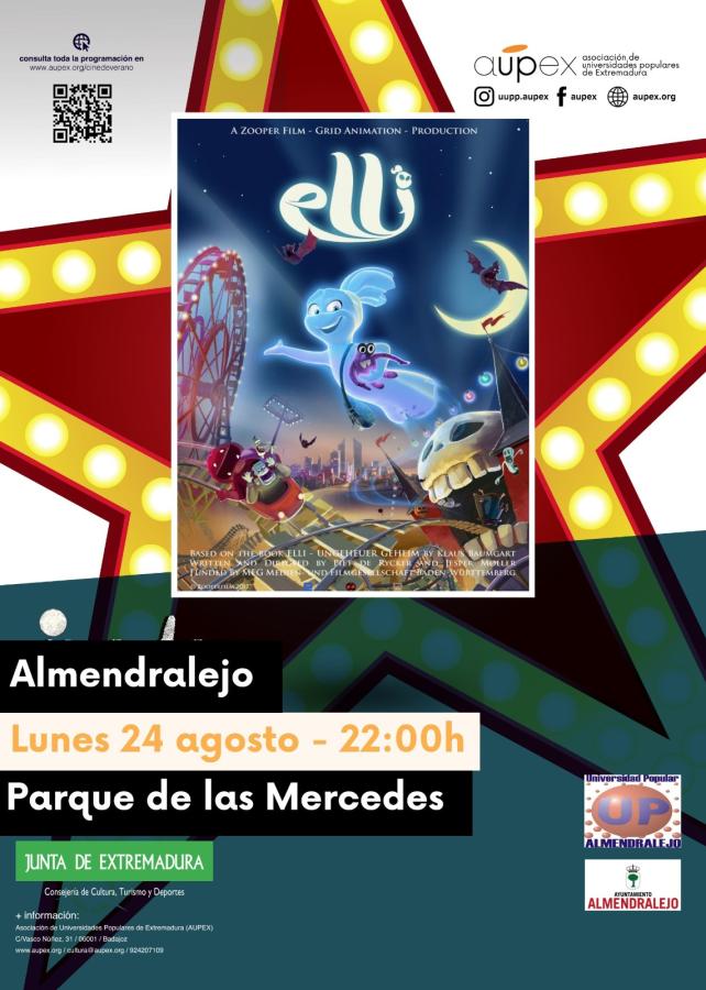 El cine de verano programa hoy la película ‘Elli’ en el parque de las Mercedes