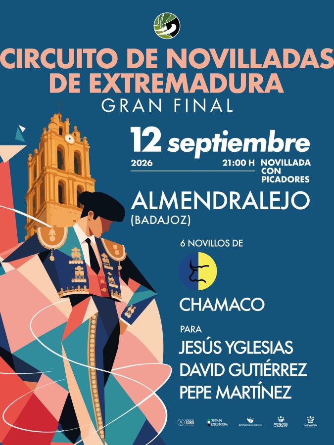 Jesús Yglesias, David Gutiérrez y Pepe Martínez participarán en la final del circuito de novilladas