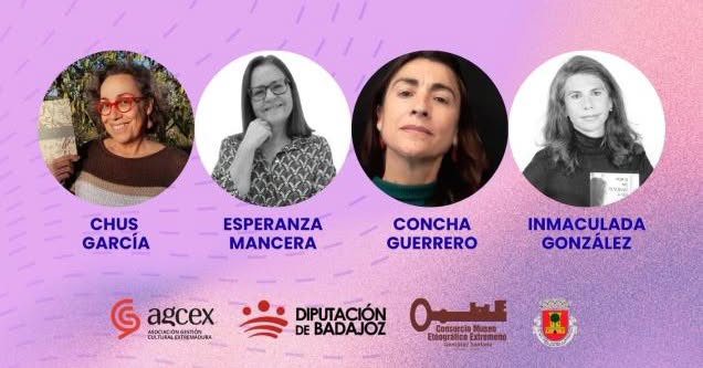 La Diputación de Badajoz y AGCEX arrancan el Ciclo de Mujeres Escritoras en la Provincia de Badajoz