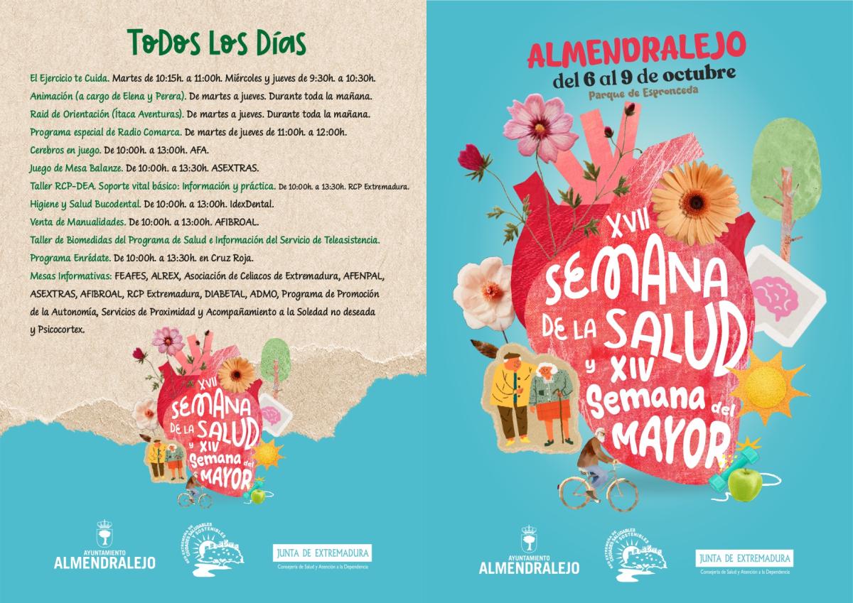 La Semana de la Salud y del Mayor se celebrará del 6 al 9 de octubre con diversas actividades