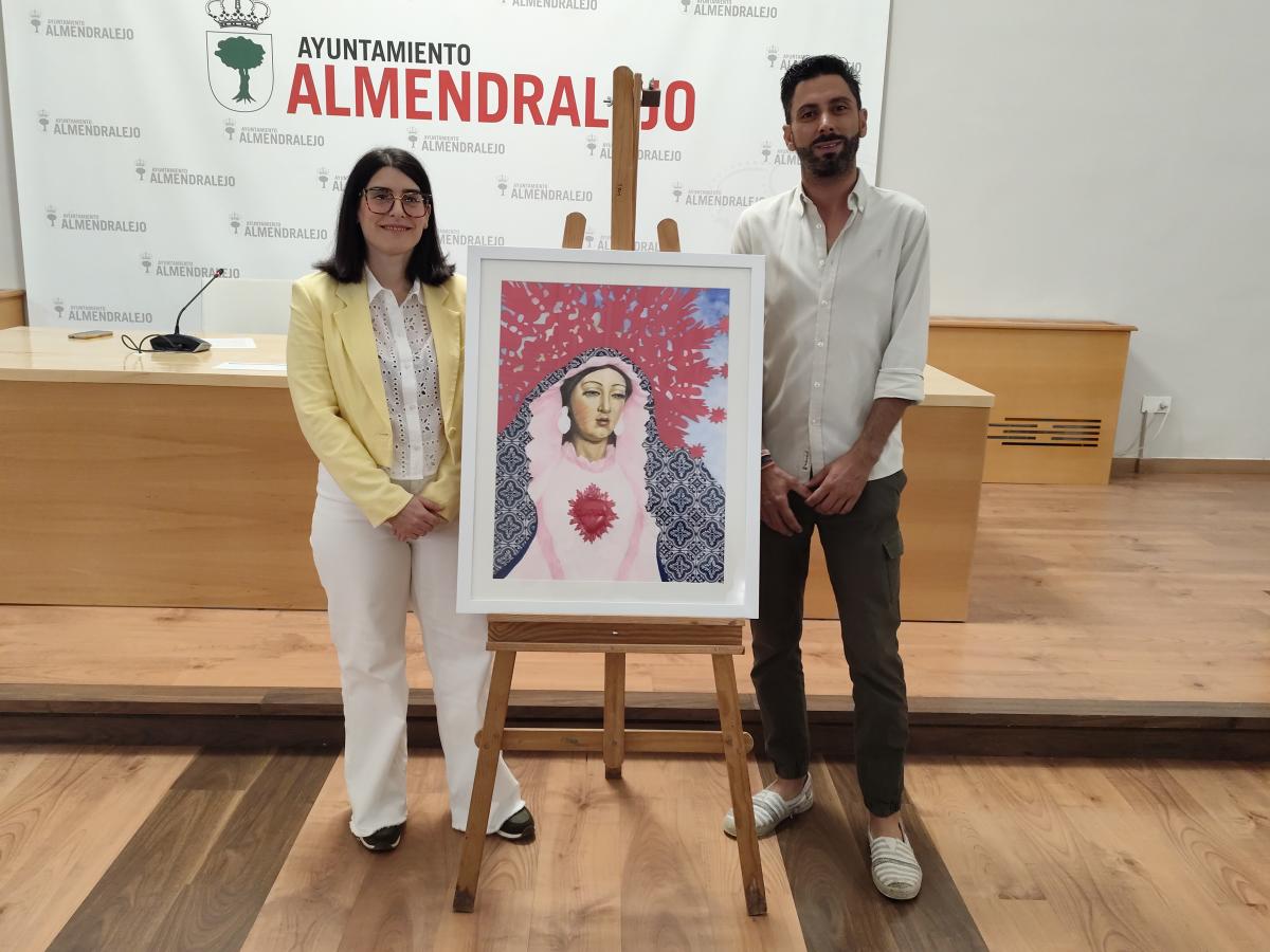 Presentado el cartel de los actos y cultos en honor a la Virgen de la Rosario