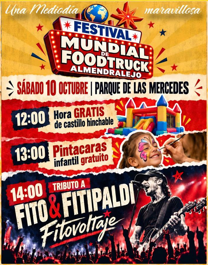 El festival de foodtruck tendrá música en directo y actividades infantiles