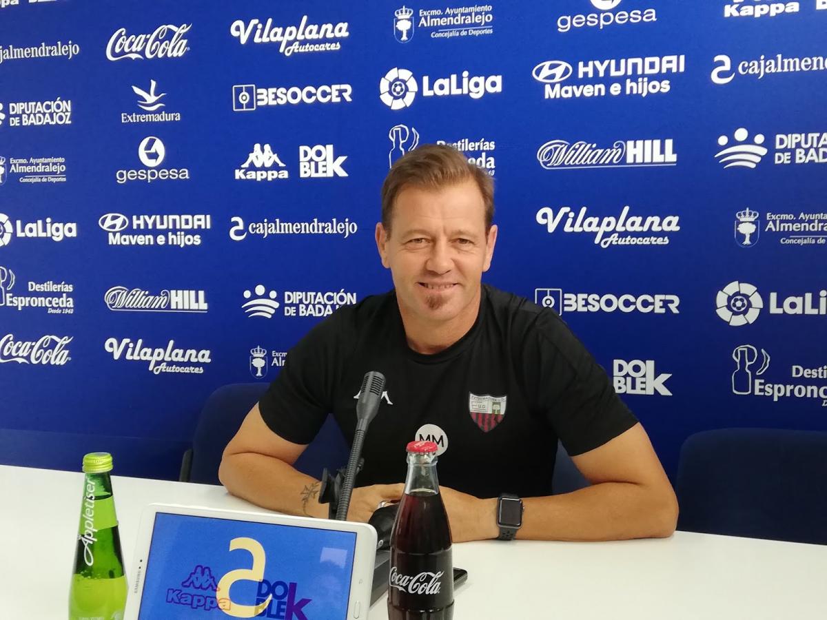 Manuel afirma que el Extremadura está “preparadísimo” para ganar al Zaragoza