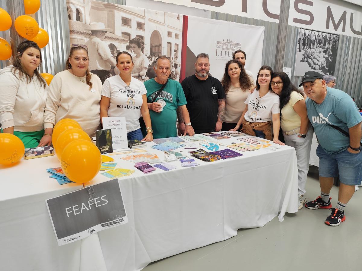 Feafes Almendralejo conmemora el día de la salud mental con varias actividades