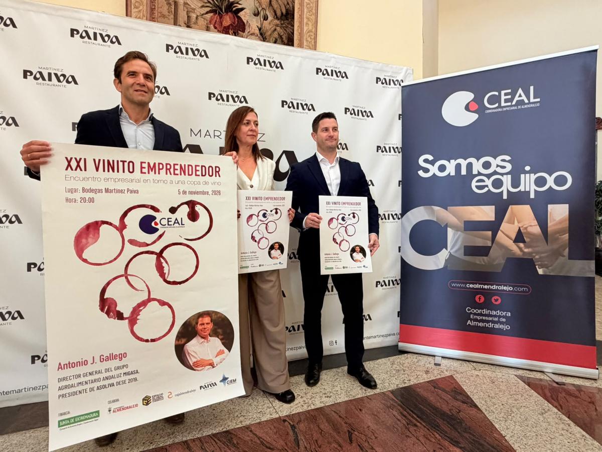 Antonio J. Gallego será el próximo protagonista del ‘Vinito emprendedor’