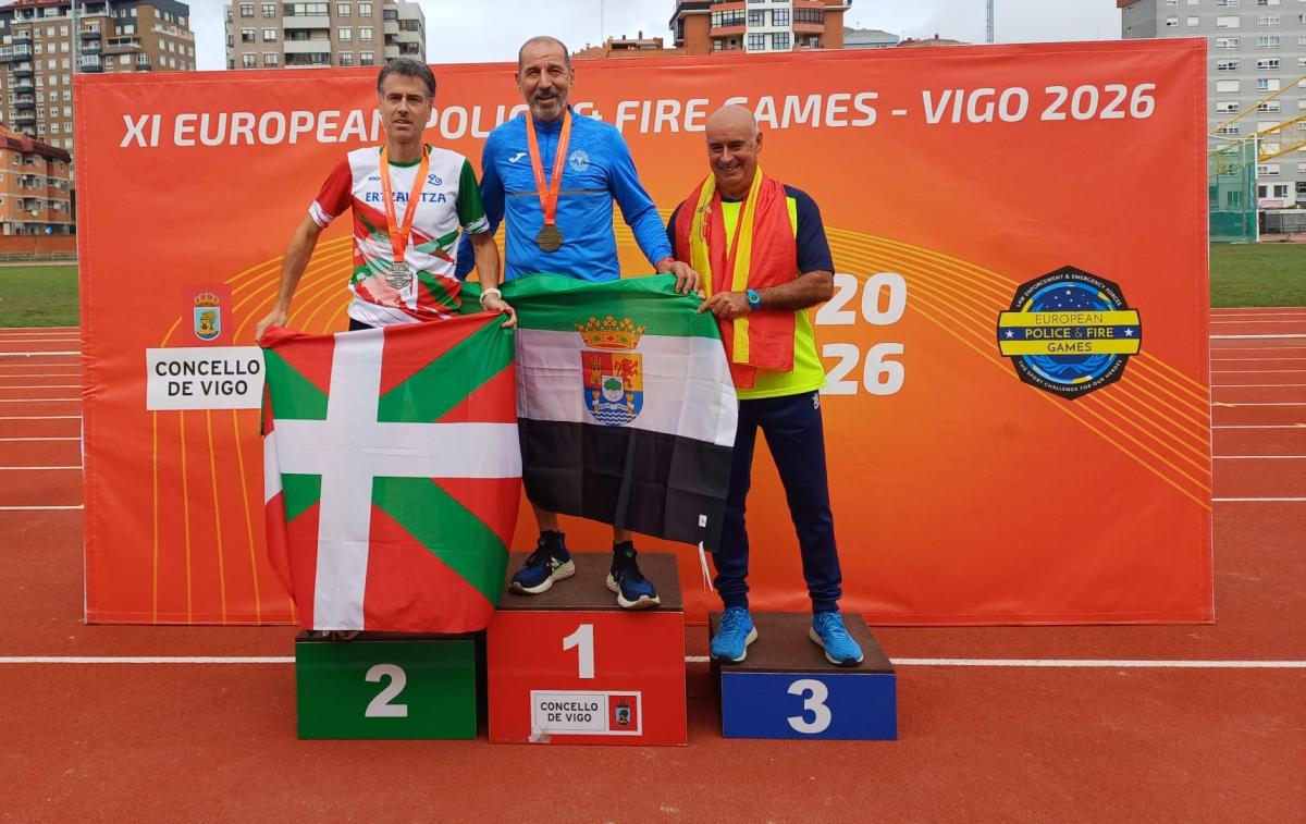 Diego Galindo y Manuel Jesús Romero participan en los Juegos Europeos de Policías y bomberos