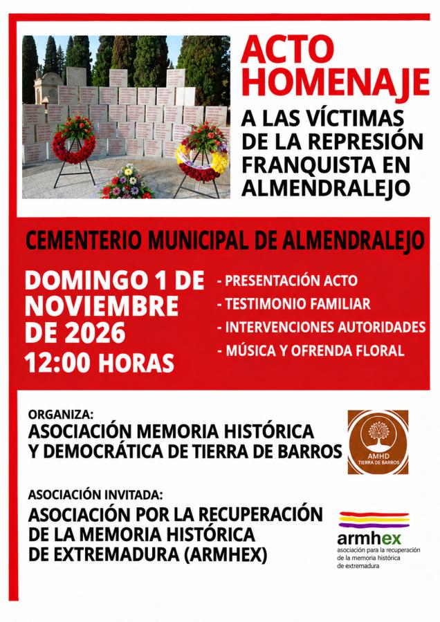 La Asociación por la Memoria Histórica programa la proyección de un documental