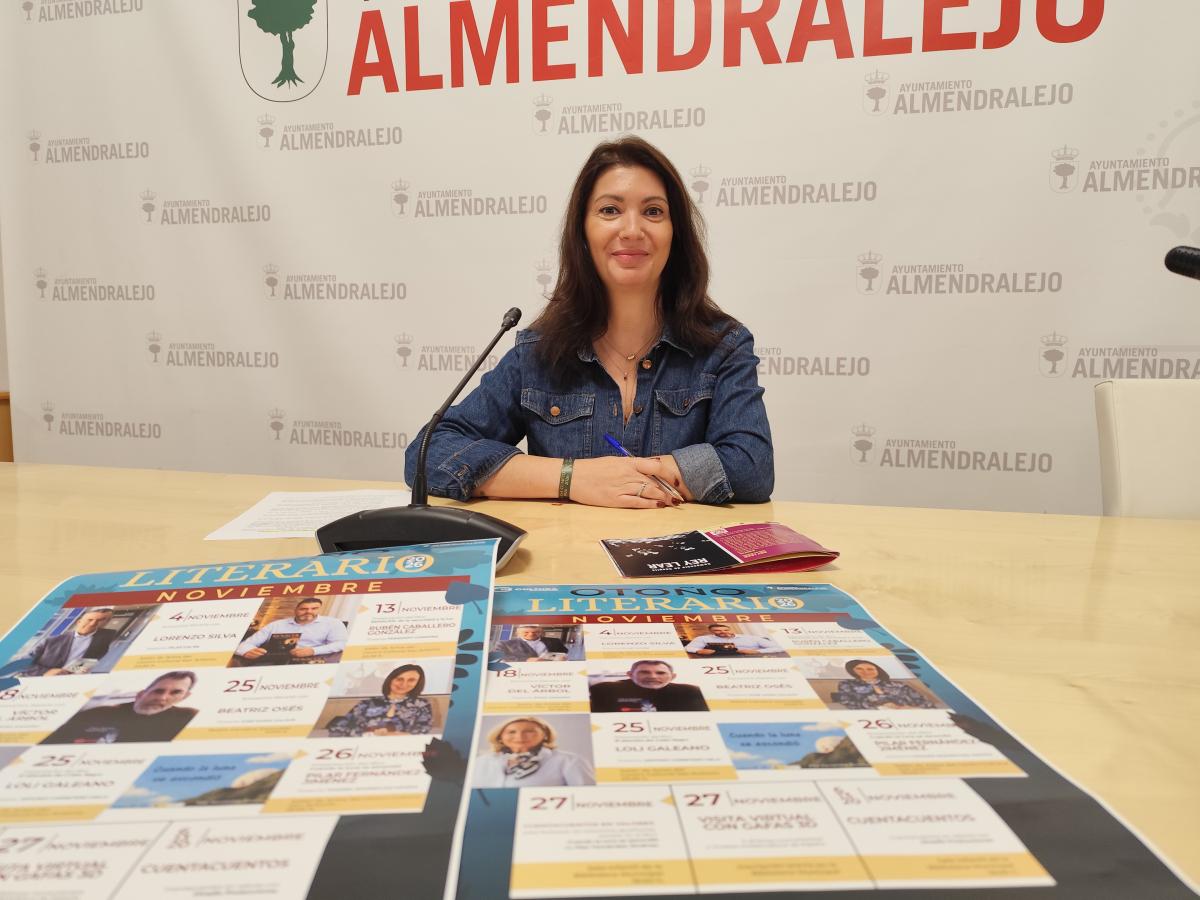 Presentada la programación del ‘Otoño literario’ para el mes de noviembre