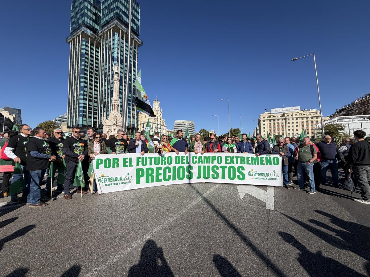 ASAJA, COAG y Unión de Uniones agradecen el comportamiento ejemplar del campo en Madrid