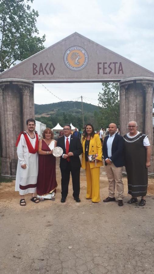Un año más Almendralejo estuvo presente en la tradicional Baco Festa de la ciudad hermana de A Rúa