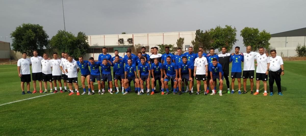 El Extremadura inicia la pretemporada con doble sesión de entrenamientos