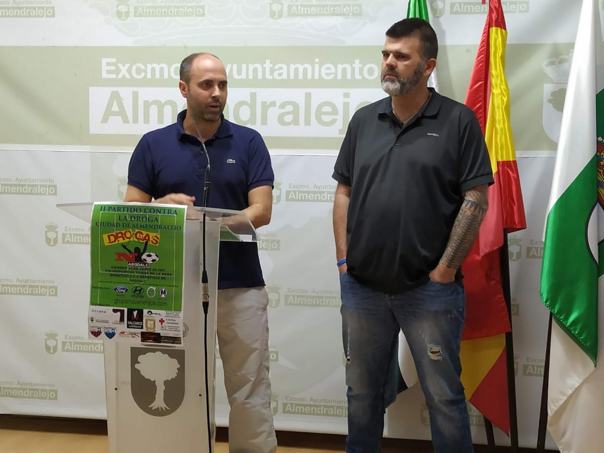 Asodalc organiza el segundo partido contra la droga el 14 de junio