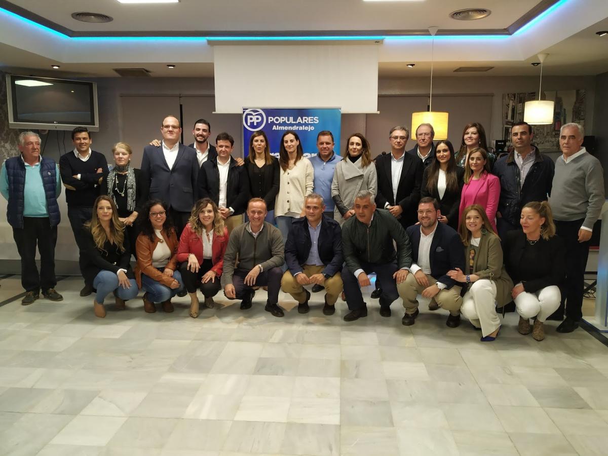 El PP presenta a los integrantes de la candidatura de García Lobato para las elecciones