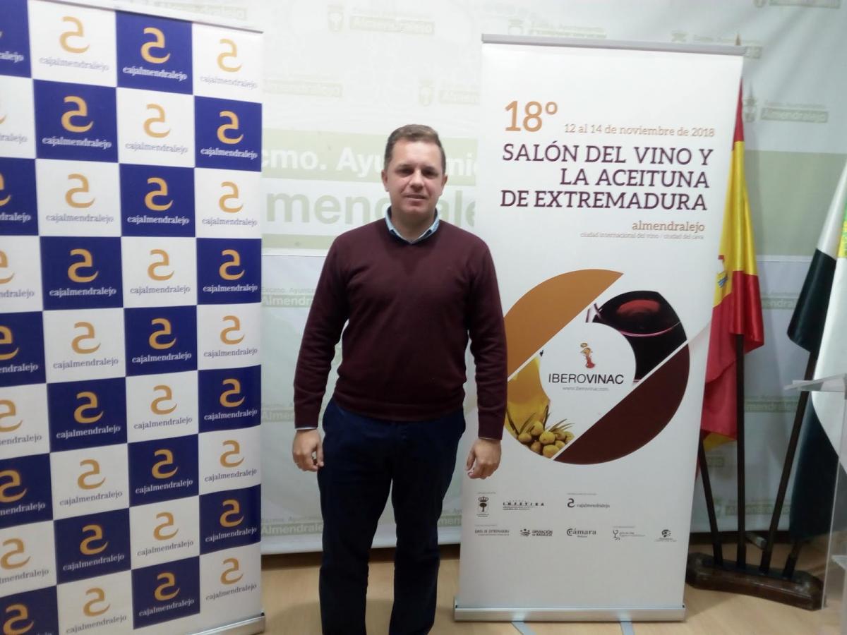 48 expositores participarán en Iberovinac 2018 que se celebrará del 12 al 14 de noviembre en el Palacio del Vino y la Aceituna de Almendralejo