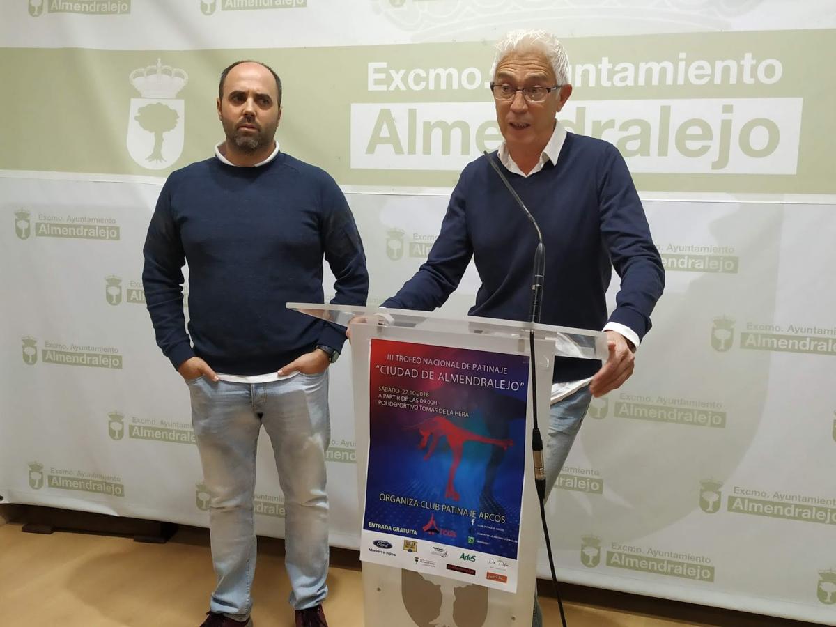 Almendralejo acogerá el tercer trofeo nacional de patinaje artístico