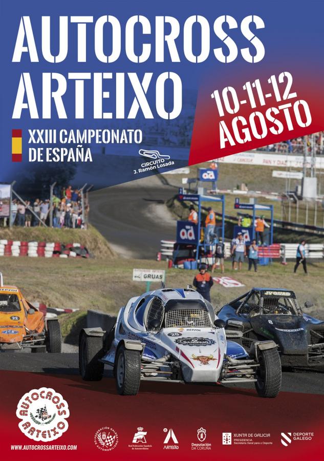 Tres pilotos de Ráfagas Racing en el Autocross de Arteixo sexta cita puntuable del Campeonato de España de la especialidad