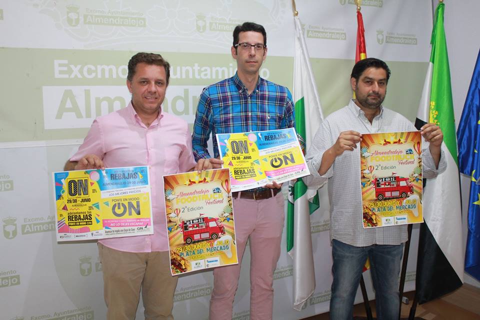 “Ponte en modo on” es el lema de la campaña iniciada por ASEMCE para potenciar las rebajas y que se realizará con el complemento de una nueva edición de “Food Trucks”