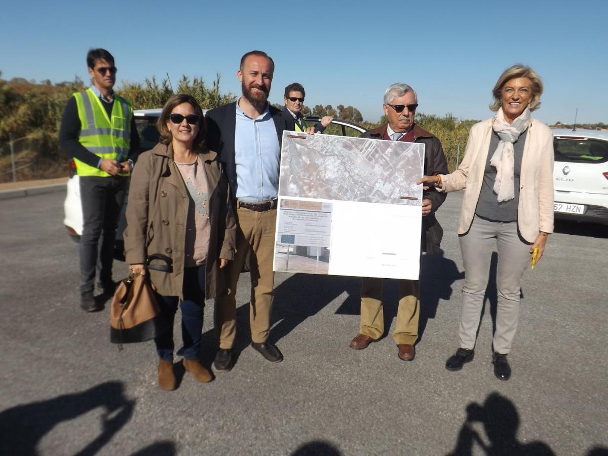 La construcción del colector está cumpliendo los plazos marcados