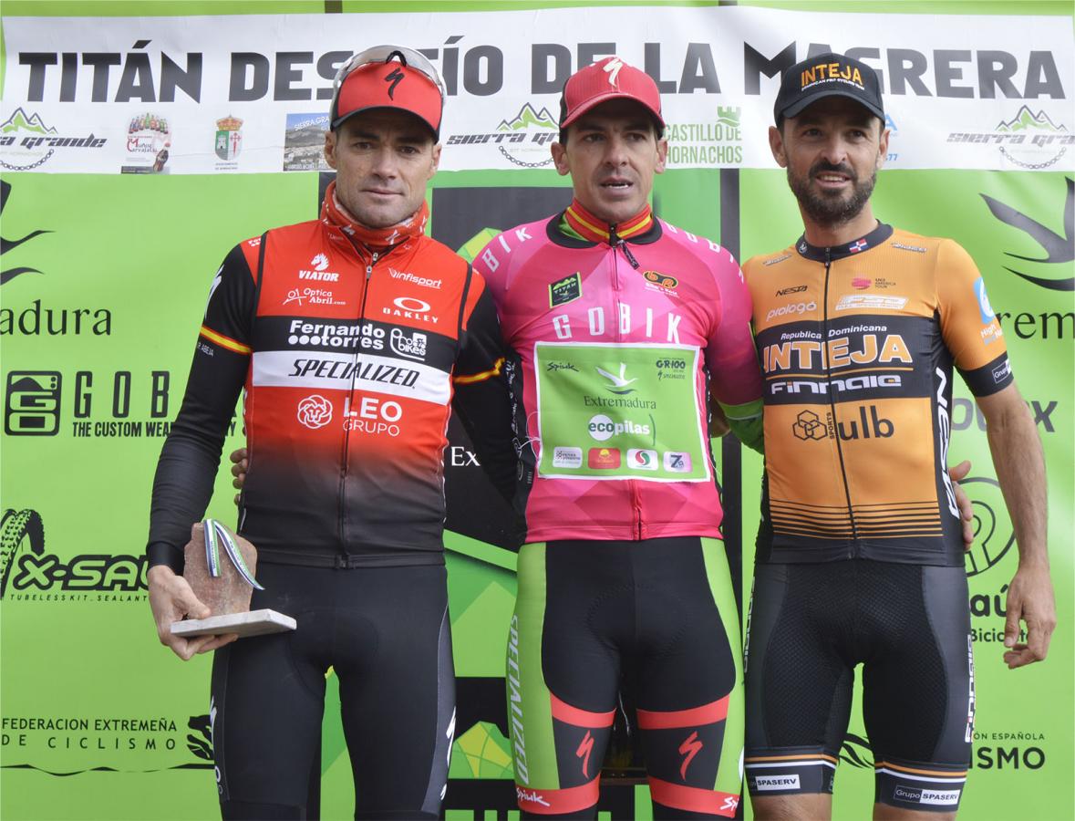 Alejandro Díaz de la Peña, más líder del Titán Extremadura Tour