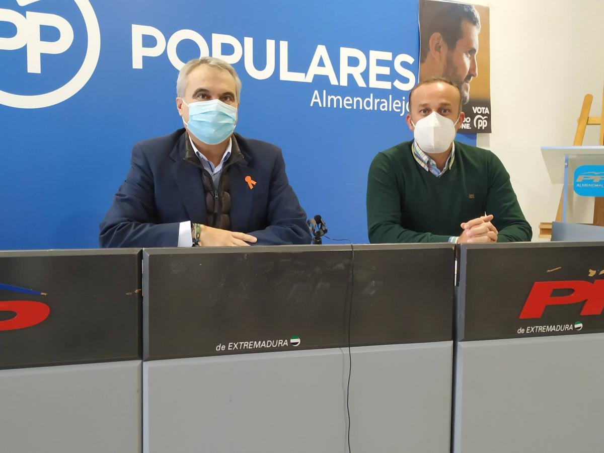 El PP presenta varias enmiendas para incorporar partidas a proyectos locales