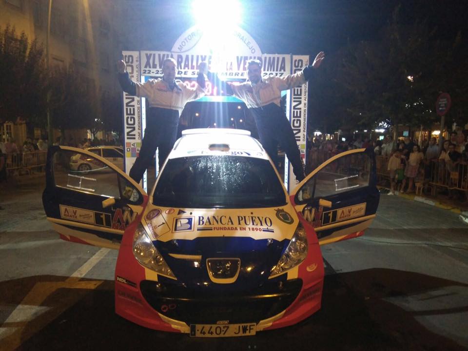 Eduardo Noriego y Daniel Canelo ganan el 47 Rallye de la Vendimia