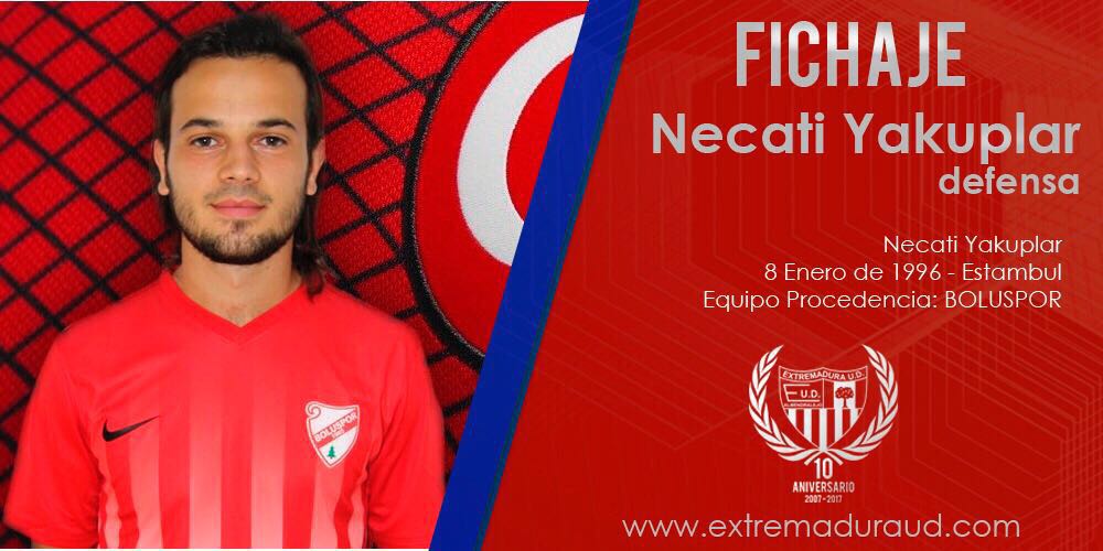  Necati Yakuplar nuevo jugador del Extremadura UD