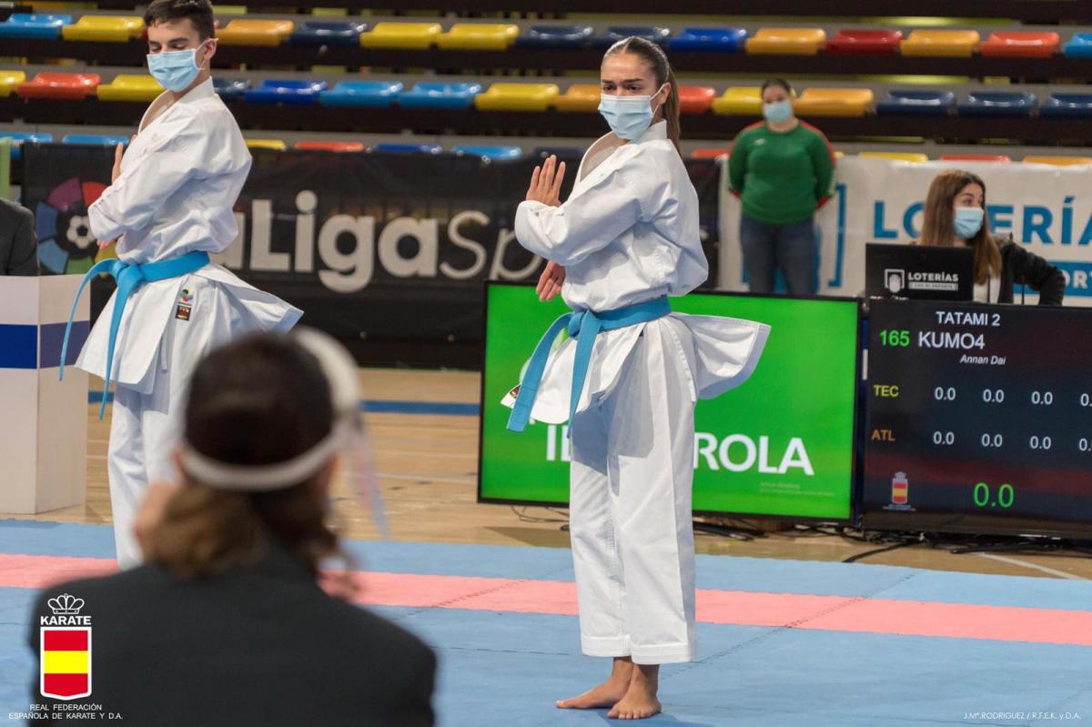 Paola García, campeona del campeonato de España de clubes