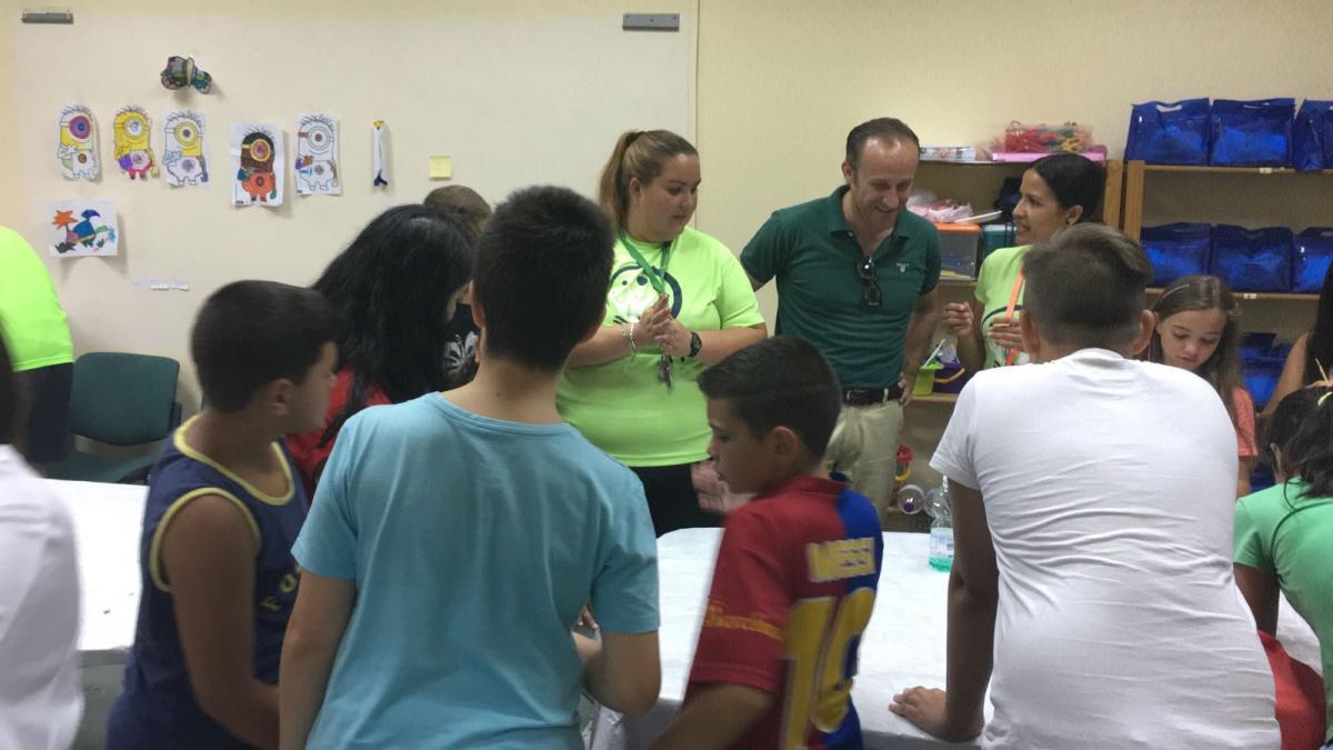 40 niños participan en el Espacio Educativo Saludable de Almendralejo