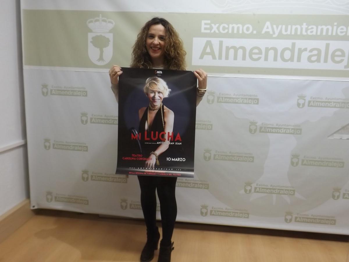 Antonia San Juan abrirá la programación del Día de la Mujer