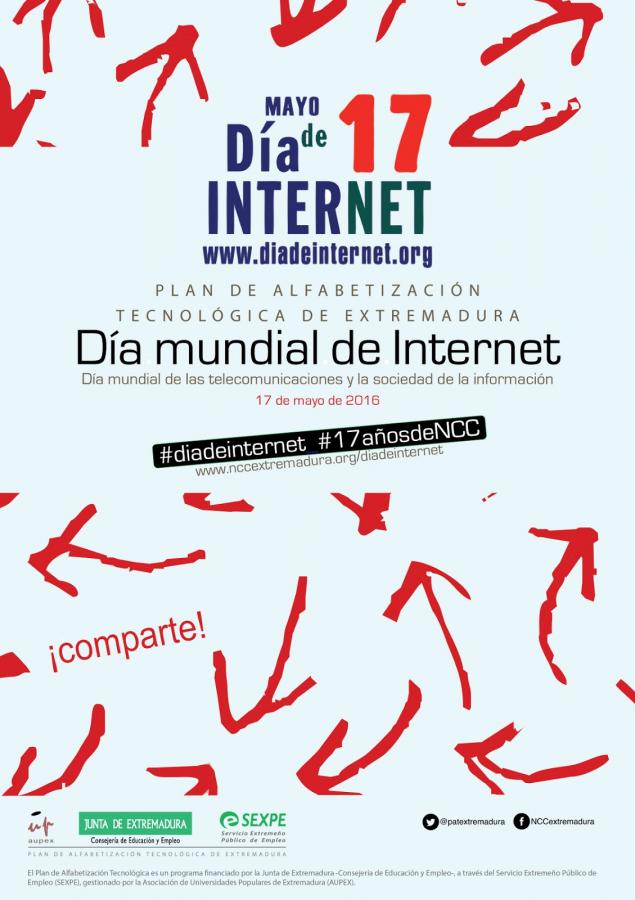 El Plan de Alfabetización Tecnológica celebra con los extremeños el Día de Internet