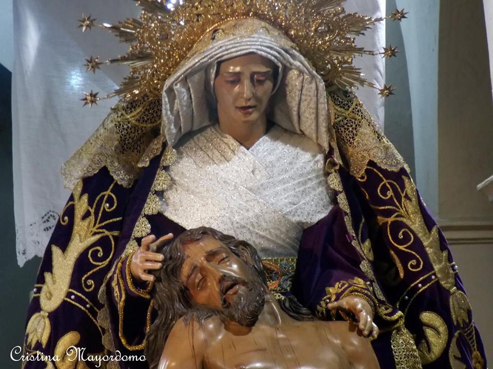 El Amparo iniciará las procesiones del Viernes Santo en Almendralejo