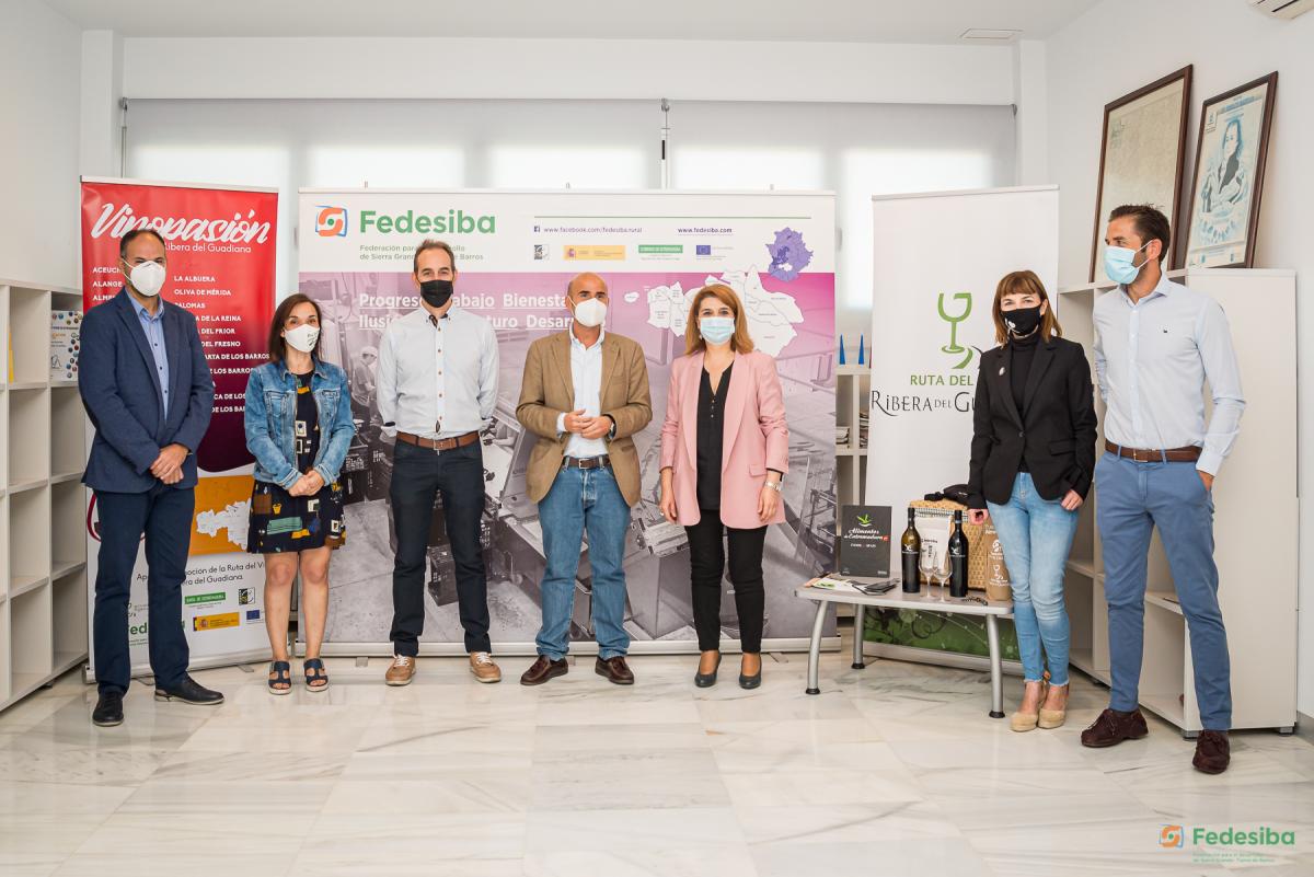 Presentado el vídeo promocional de la ruta del vino Ribera del Guadiana