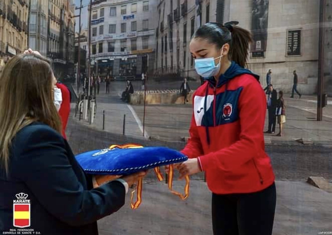 Paola García se cuelga la medalla de bronce en la Liga Nacional