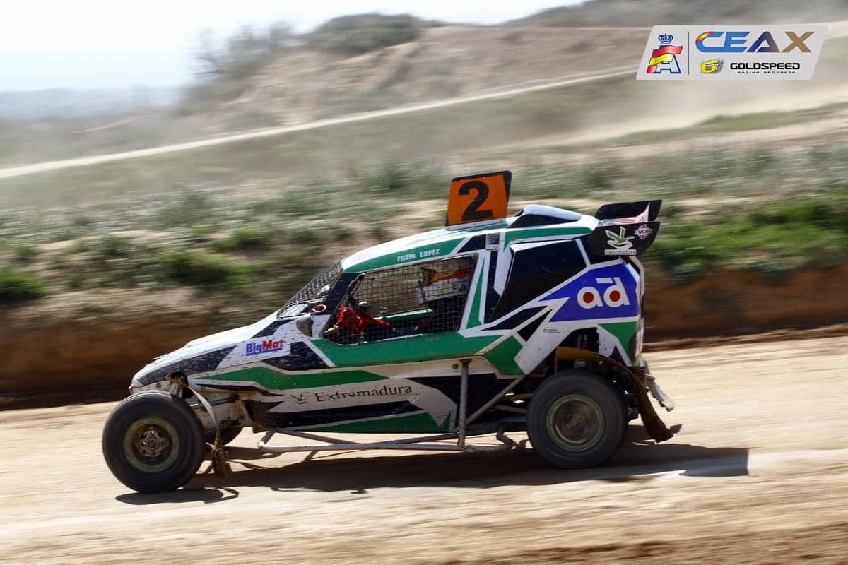 Tercera posición para Fredi López en el Campeonato de España de Autocross 