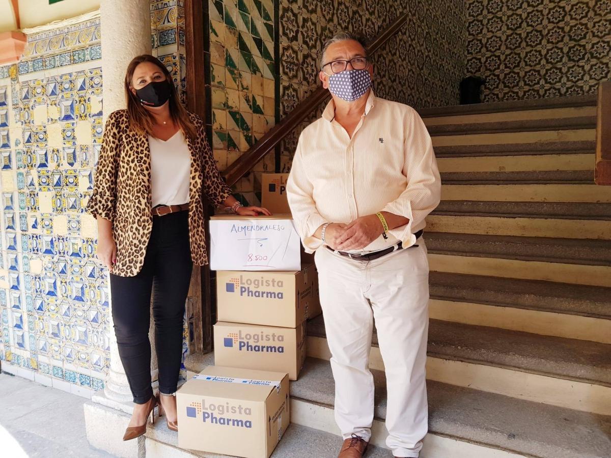 El Ayuntamiento recibe 8.500 mascarillas donadas por el Gobierno de España