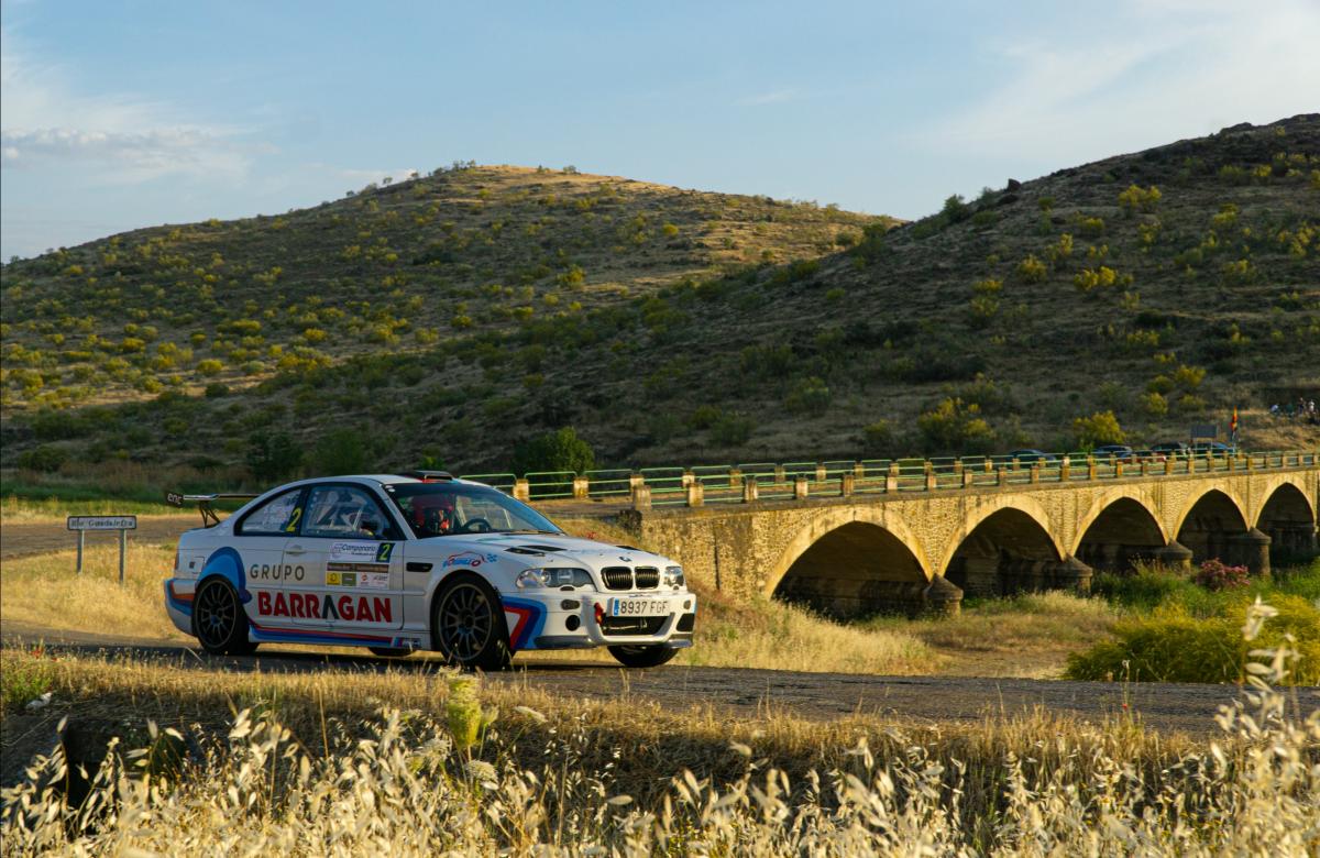 Santiago Barragán y Javier Tolosa se alzan con la victoria del Rallye de Campanario