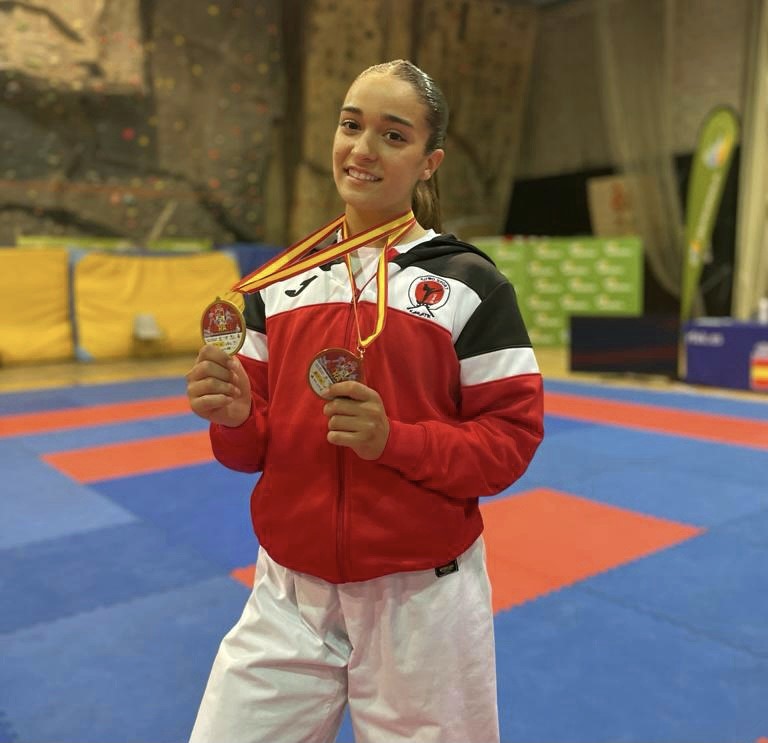 Doble medalla para Paola García en el Campeonato de España de clubes