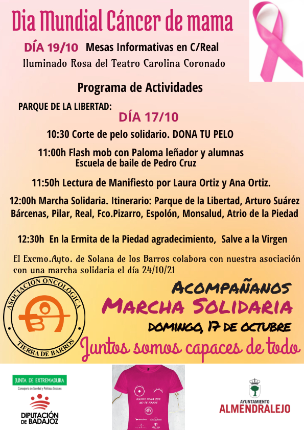 La Oncológica programa diversas actividades por el día del cáncer de mama