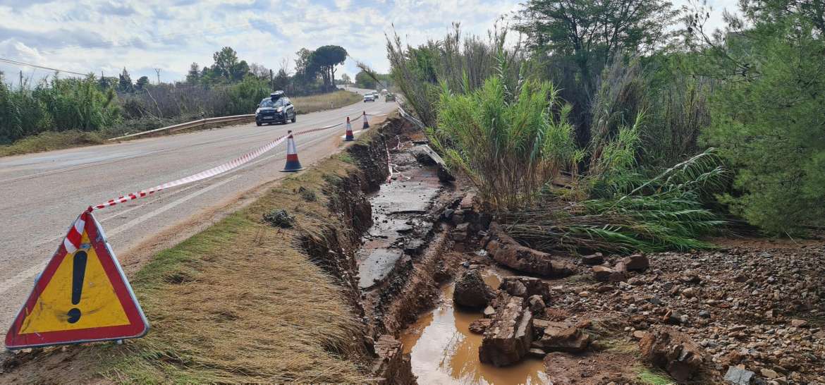 Adjudican la reparación de los daños provocados en las carreteras por las lluvias 