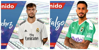 El lateral izquierdo Daniel Sánchez y Nico Hidalgo se incorporan a la primera plantilla del Extremadura 