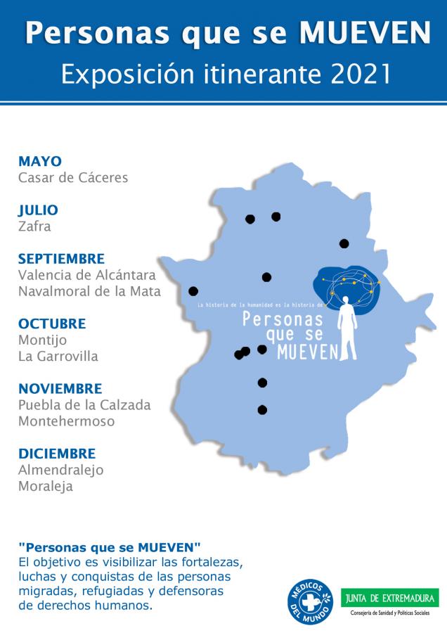 Médicos del Mundo muestra la realidad de las personas migradas en una exposición