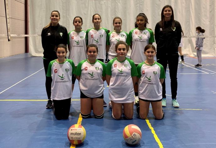 El club voleibol Almendralejo asistirá a la Copa de España con su equipo alevín femenino
