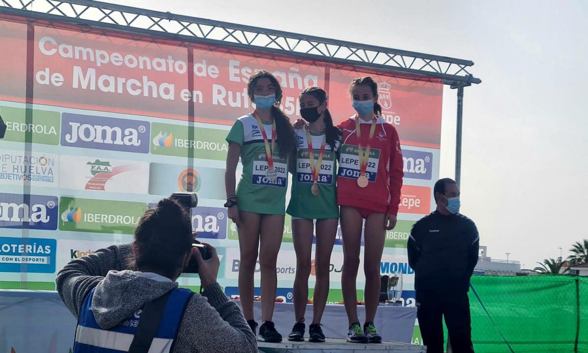 Estela Ortiz se proclama ganadora en el Campeonato de España Sub 16 en ruta