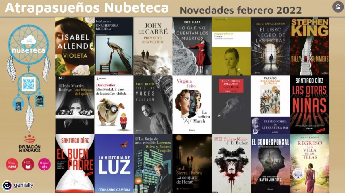 El catálogo Nubeteca incrementa su oferta con nuevos títulos