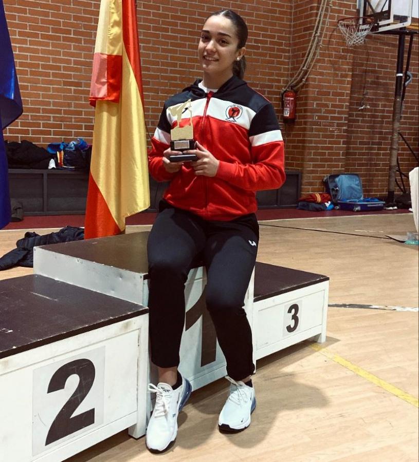 Paola García, campeona de Extremadura absoluta femenina