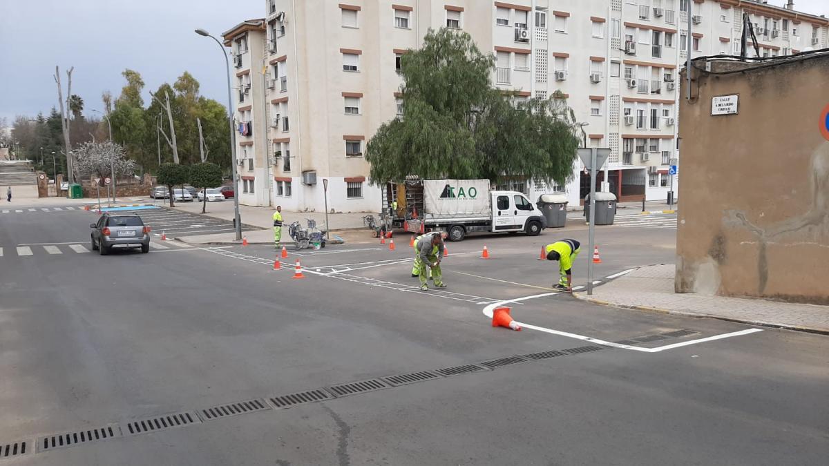 La campaña de repintado continuará en calles completas